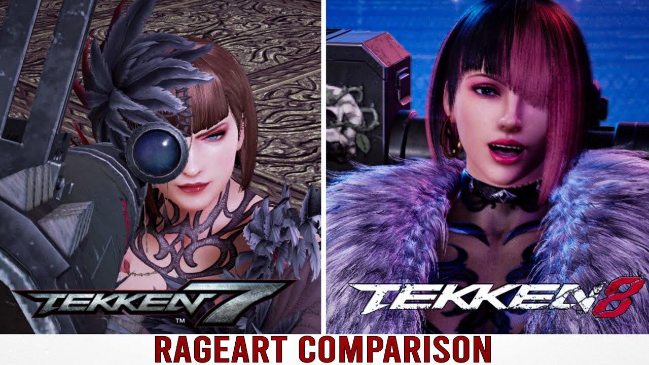Tekken 7 Vs Tekken 8: Rage Art Comparison (Graphics & Animation)
