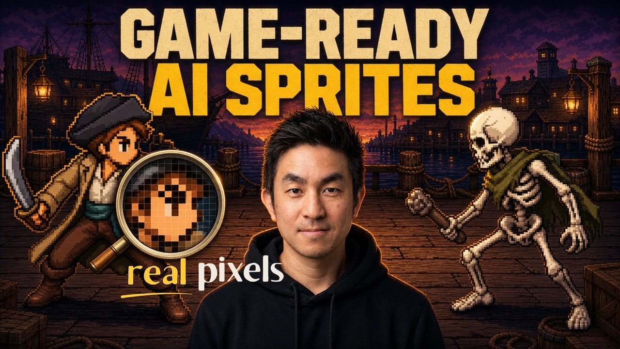 Stop Generating Fake Pixel Art Game Sprites - Full Workflow  (GPT Image 2.0, Nano Banana 2, Codex)