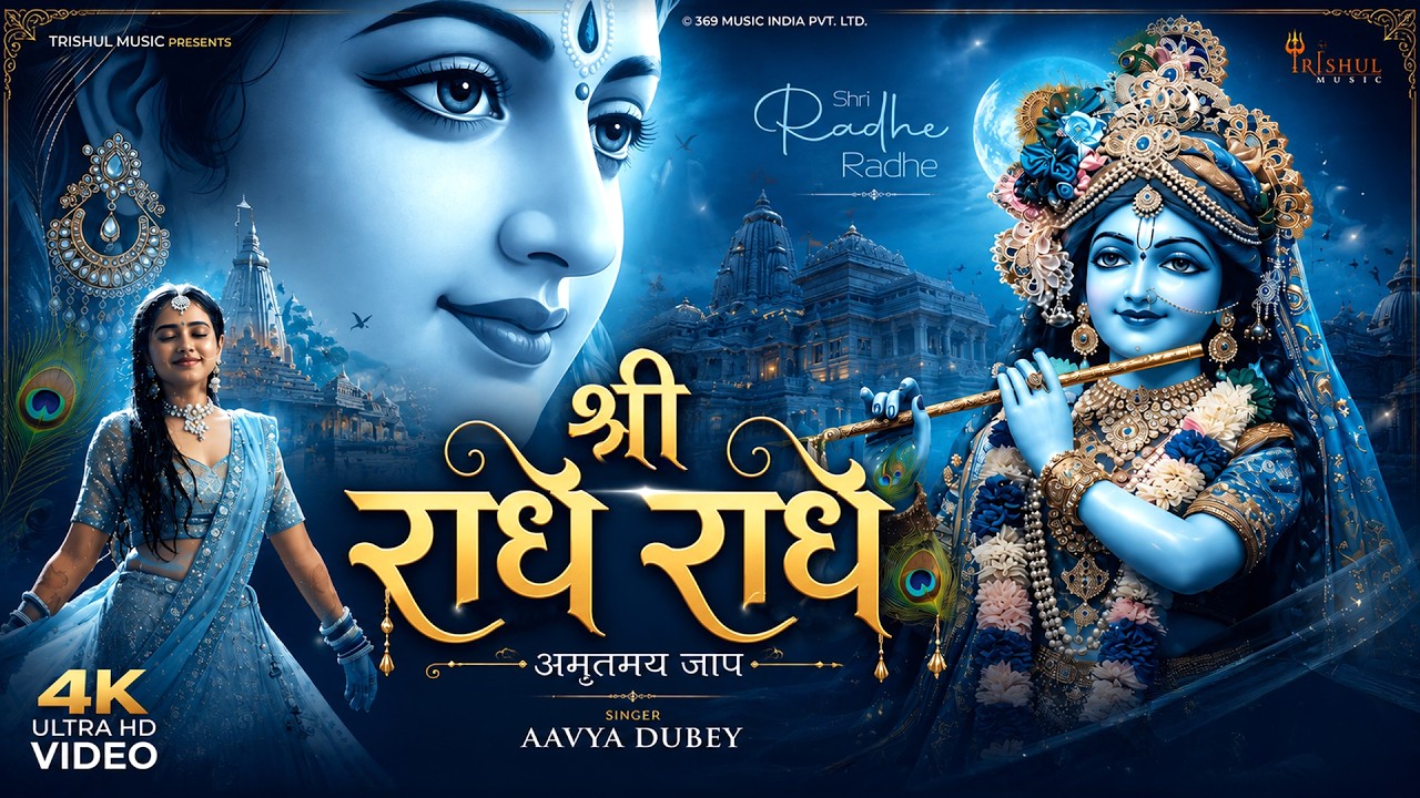 Shri Radhe Radhe | श्री राधे राधे | Amritmay Jap of Radha Naam | Radha Ji Bhakti Song 2025