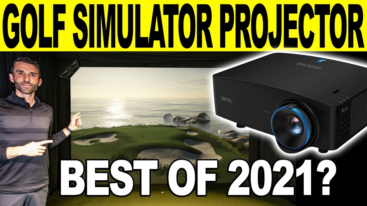 Best HD Golf Simulator Projector? BenQ LU935ST REVIEW - Full Unboxing, Specs, & Demo