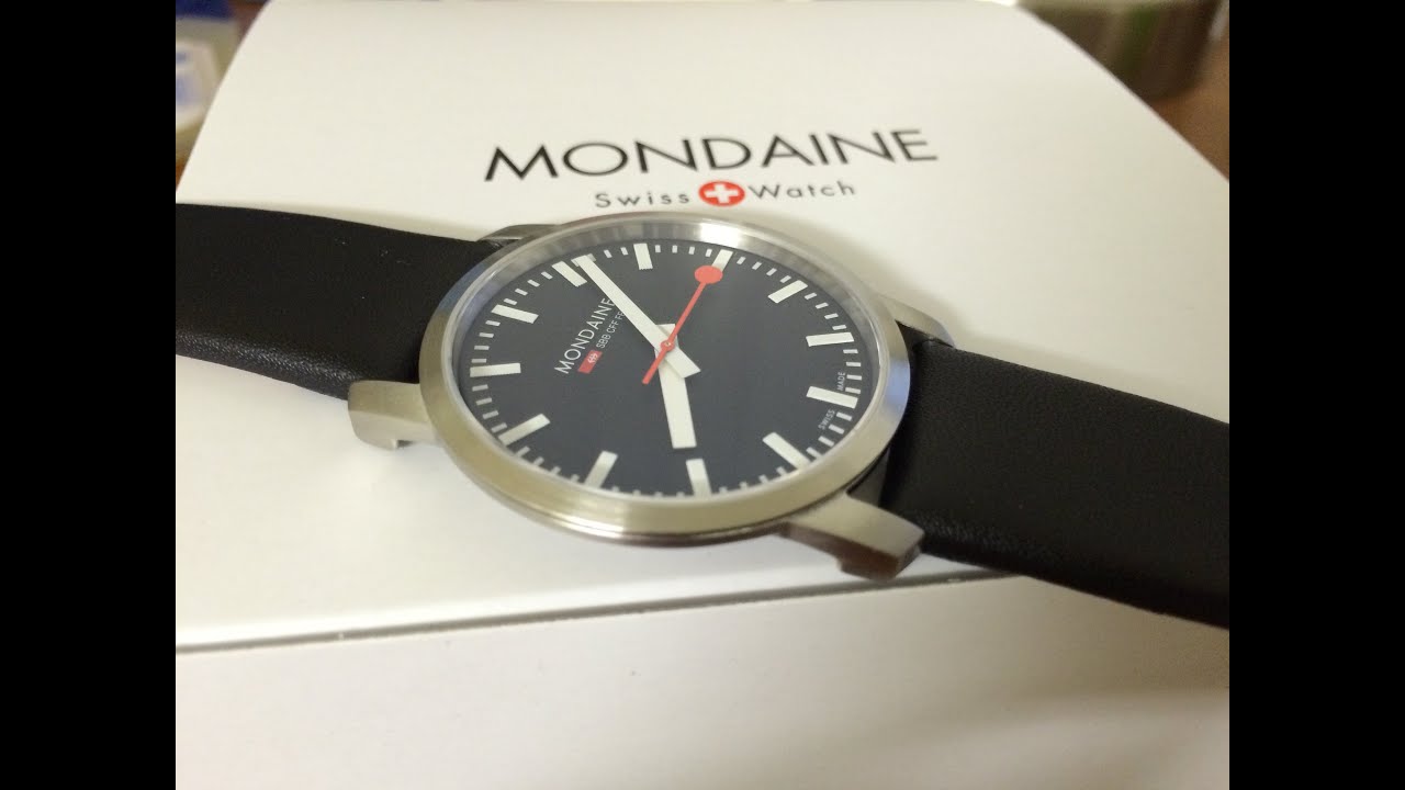 Unboxing Mondaine Simply Elegant Watch