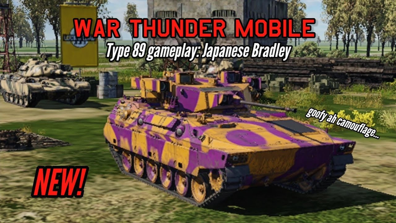 NEW! Type 89 gameplay: Japanese Bradley - War Thunder Mobile