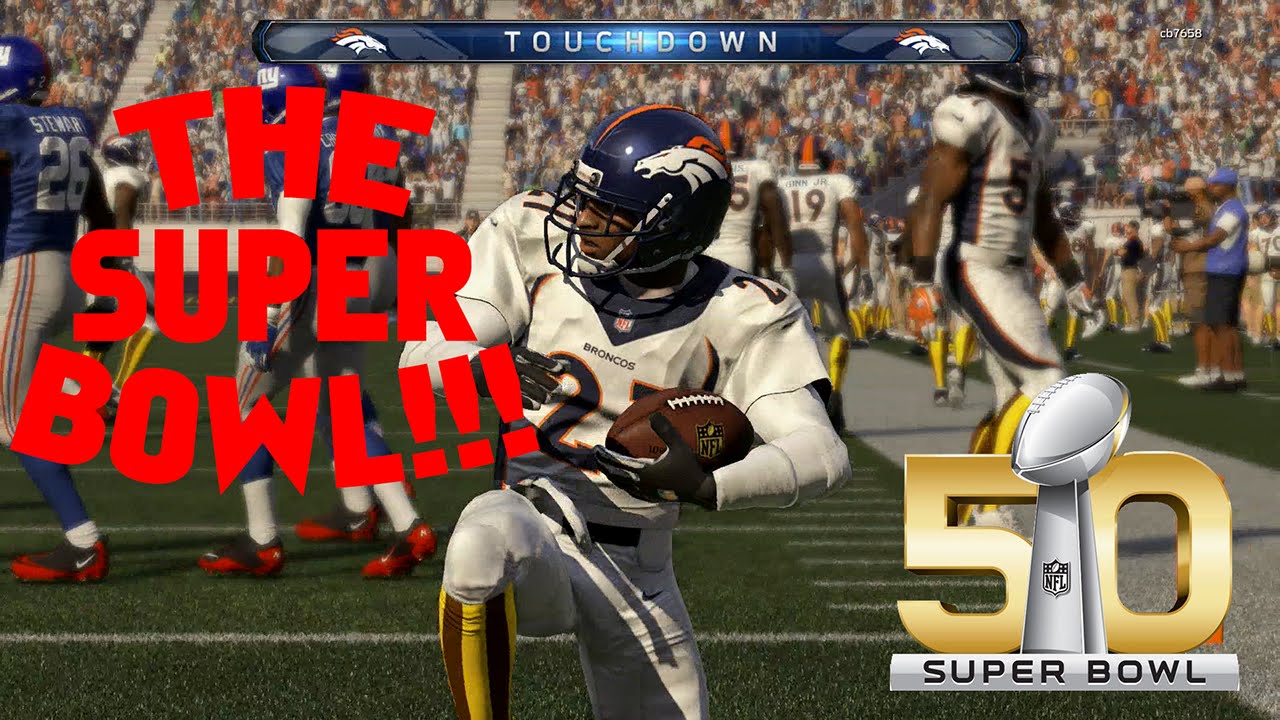 THE SUPER BOWL!!! MUT 16 Seasons Gameplay!