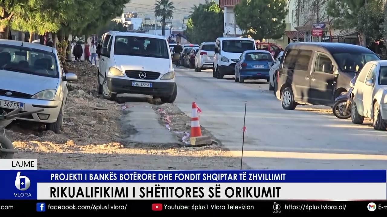 Rikualifikimi i shëtitores së Orikumit. Projekti i Bankës Botërore dhe Fondit Shqiptar të Zhvillimit