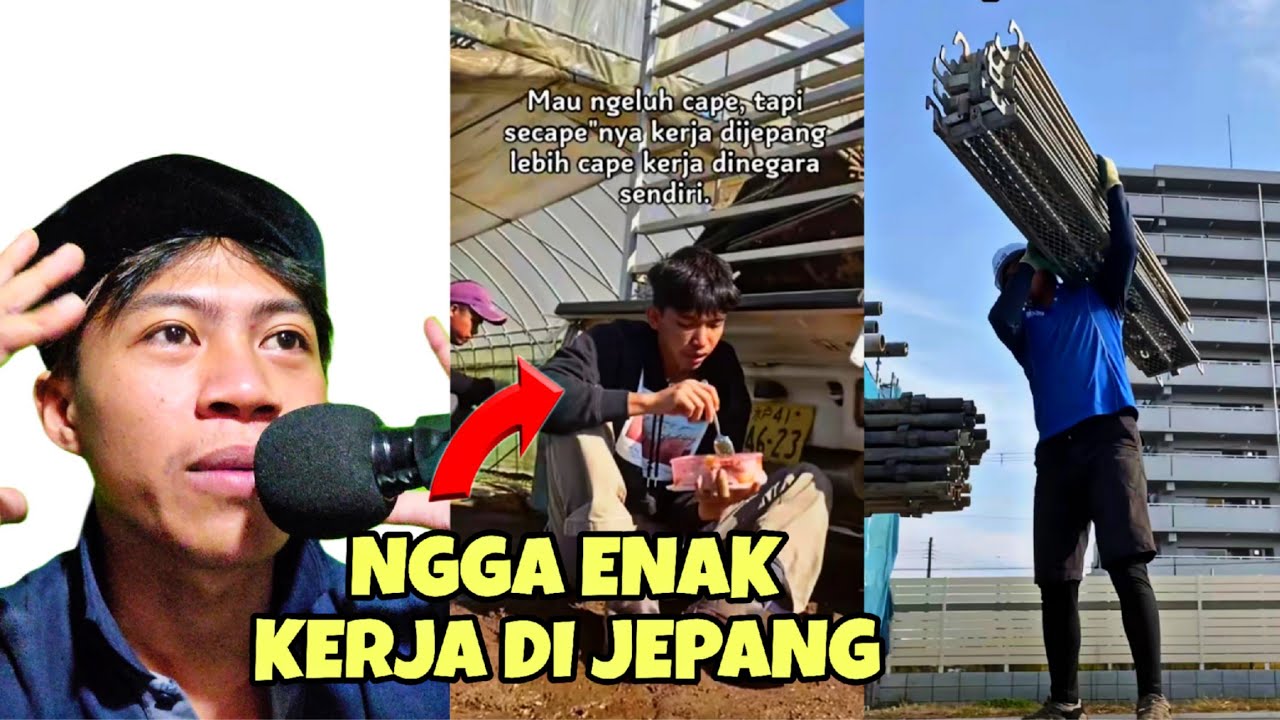 Realita pahit jadi pekerja di jepang!! || reaction tiktok part 4