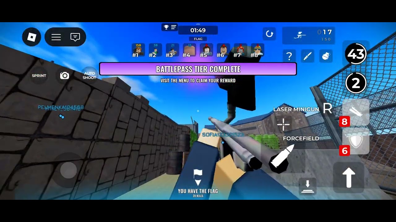 GUNFIGHT ARENA GAMEPLAY [NO AUTOSHOOT]