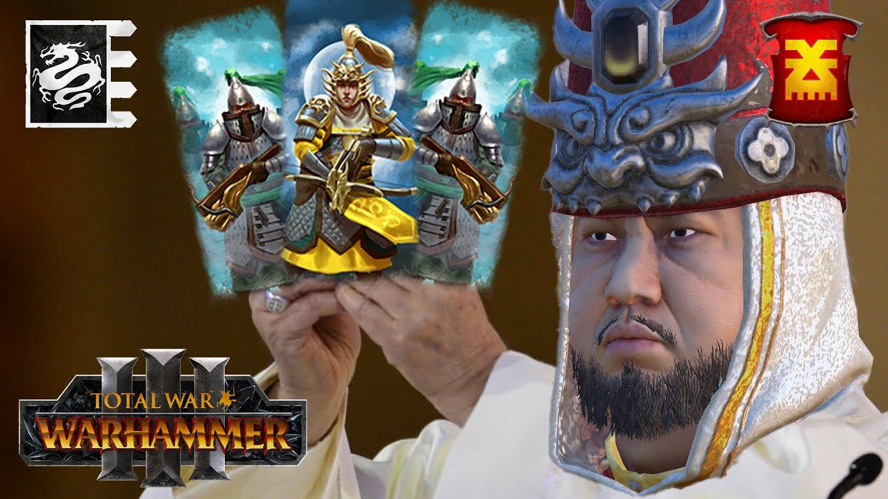 СВЯТЫЕ АРБАЛЕТЫ - Катай против Кхорна // Total War: WARHAMMER 3 Domination Multiplayer