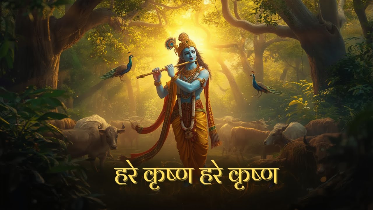 Hare Krishna Maha Mantra | Joyful Krishna Kirtan| Hindu Devotional Songs