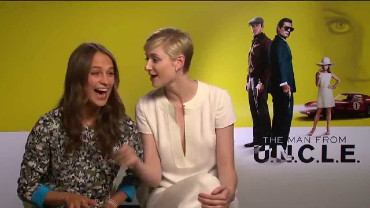 The Man From UNCLE Interview - Alicia Vikander & Elizabeth Debicki