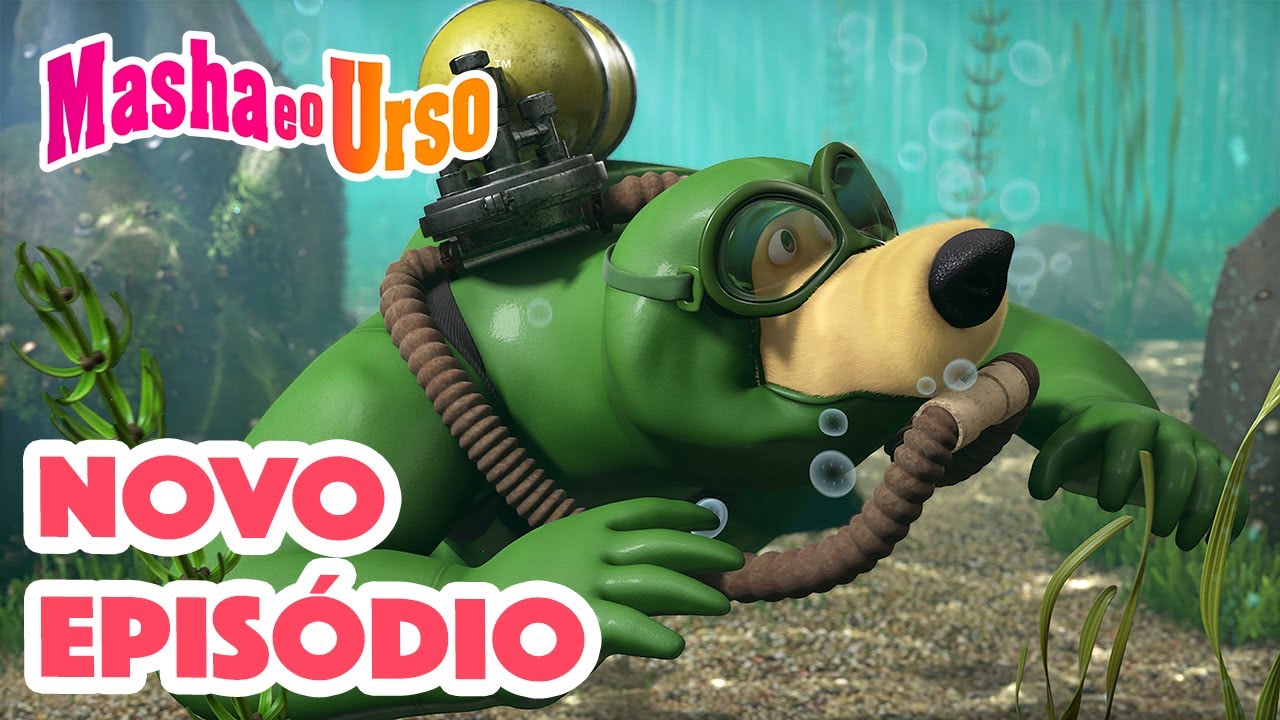 Masha e o Urso 👱‍♀️🐻💥 Novo episódio 2023 🧜‍♀️ História De Pescador 🌊  Compilação para crianças