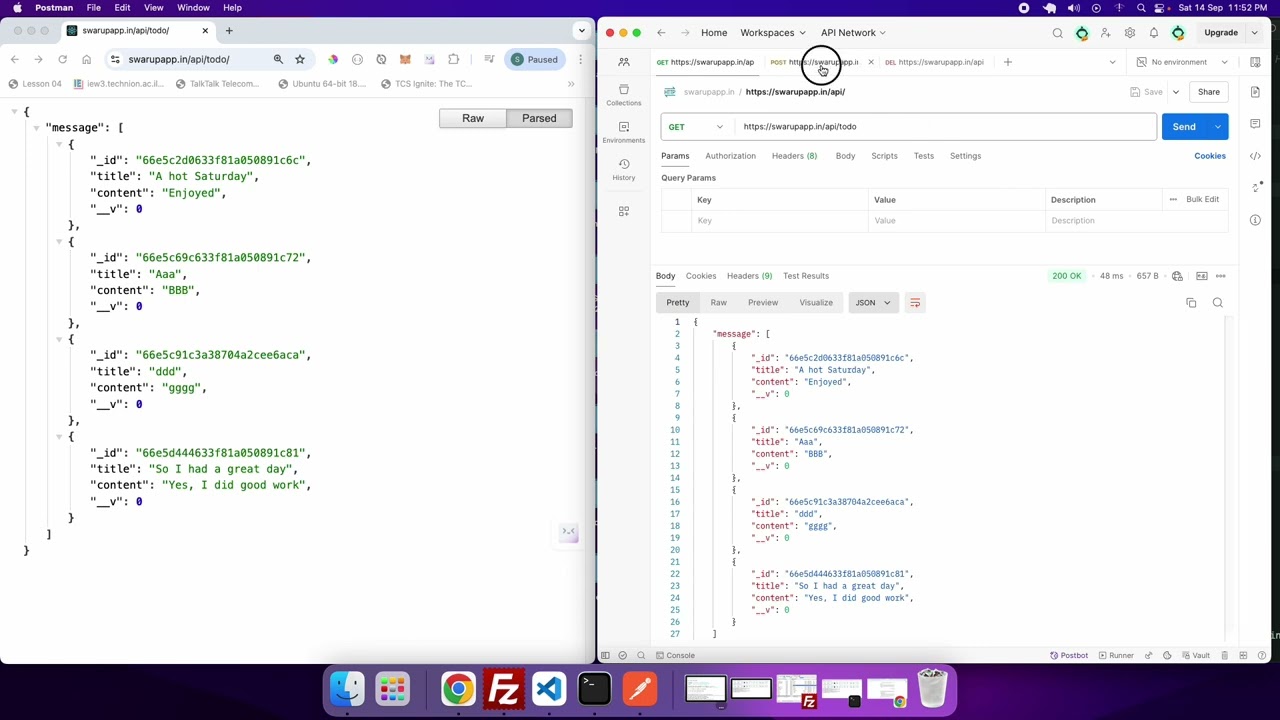 HTTP Requests using NodeJS