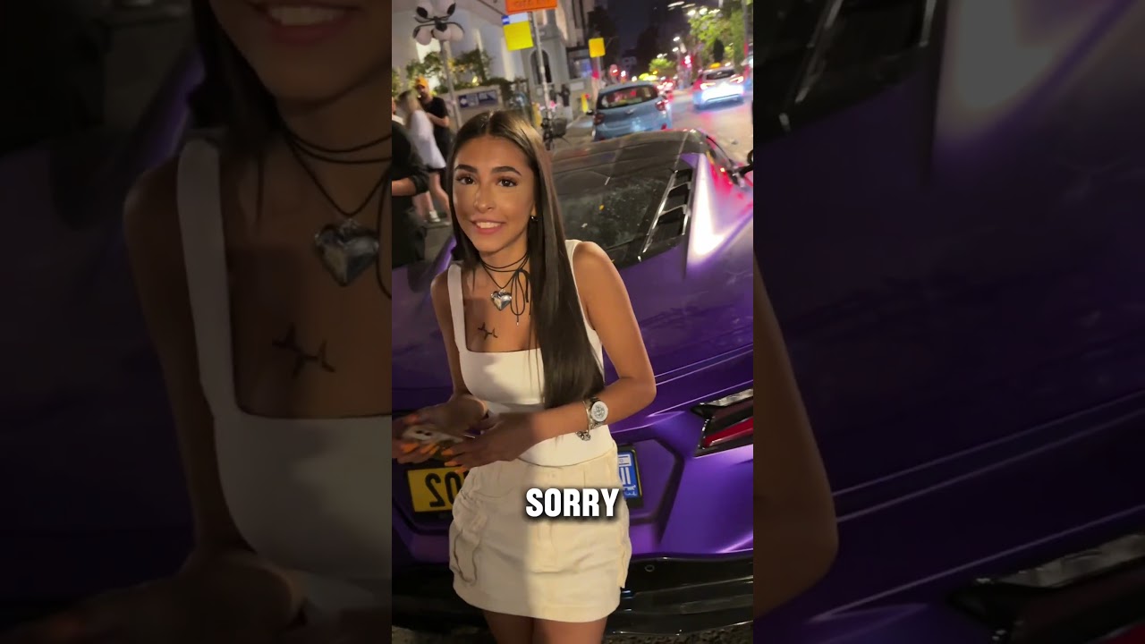 Не трогай его #машина #розыгрыш #девушка #социальный #деньги #суперкар #спорткар #девушки #выхлоп