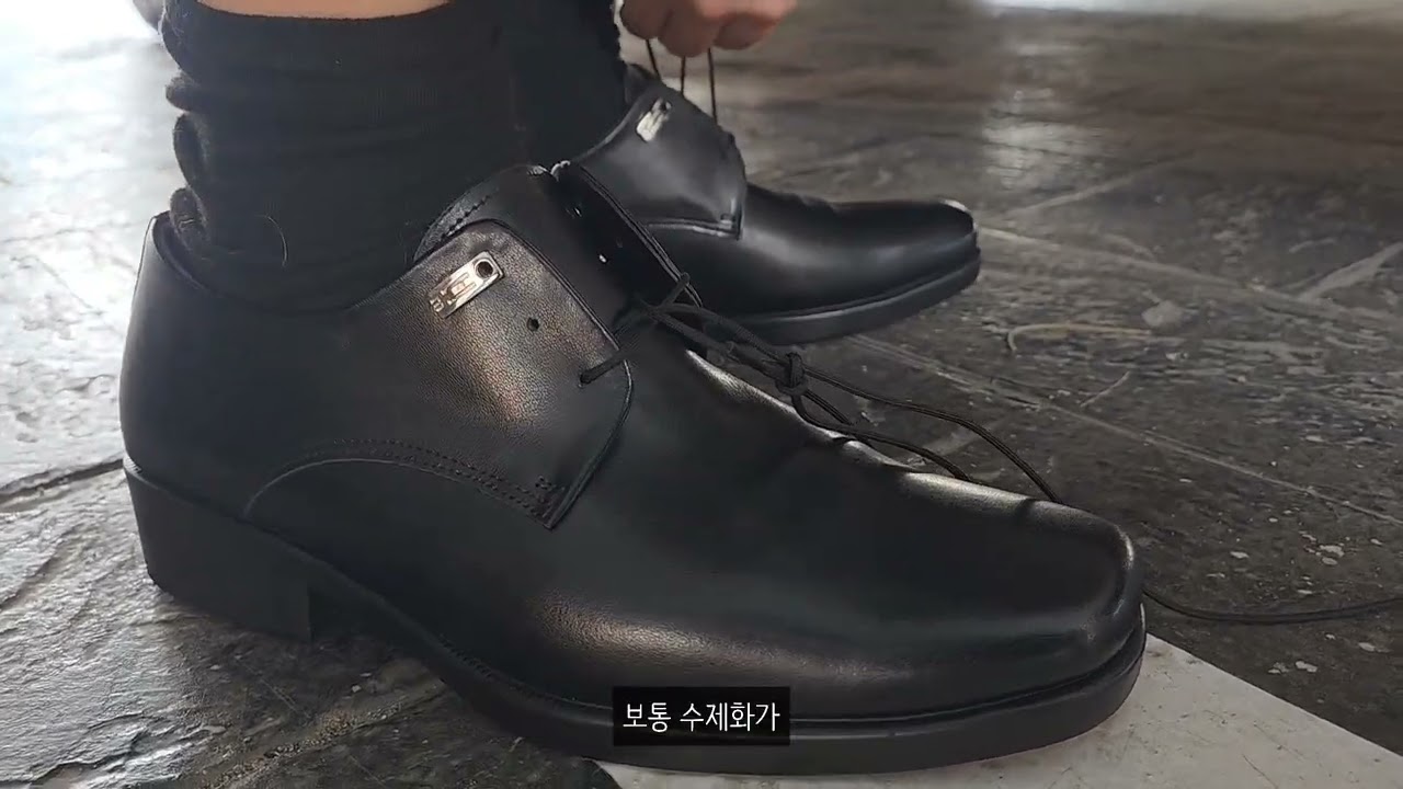 운동화보다 편한 수제화?👟 푹신한 몽크로스 디네보 270mm 착화감 사이즈 꿀팁