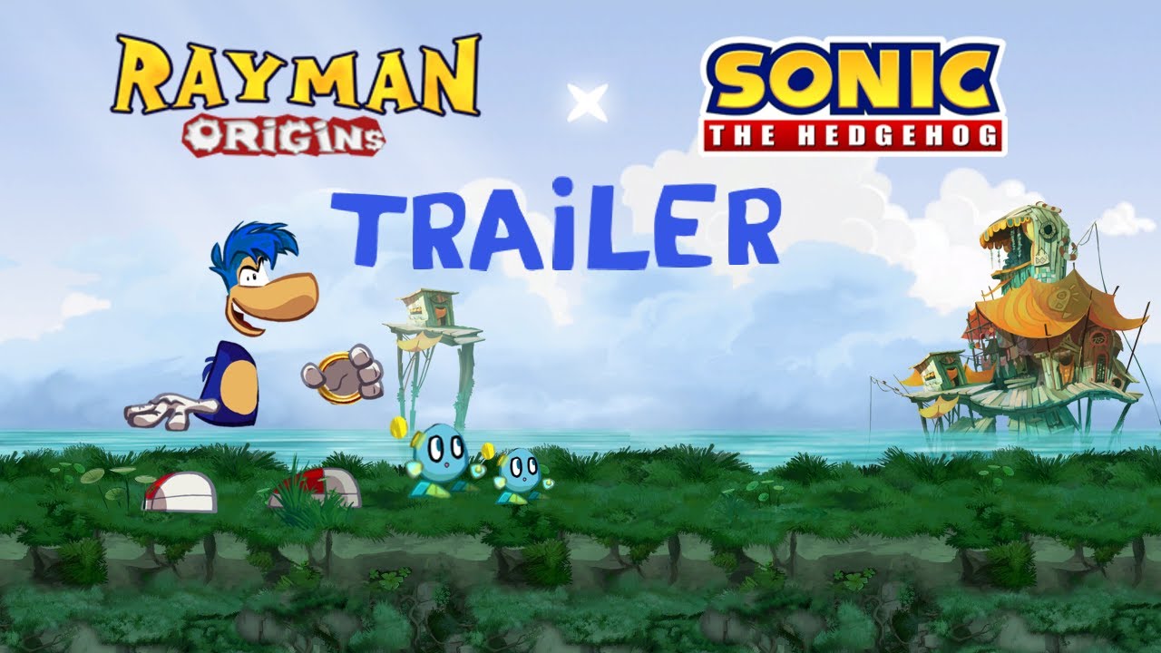 Rayman Origins x Sonic the Hedgehog Mod (Official Trailer details)