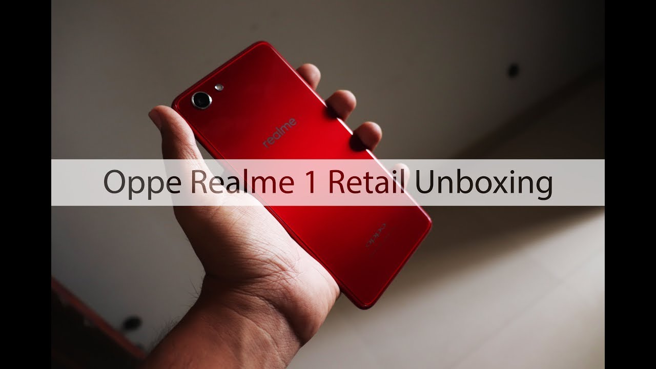 Распаковка и обзор комплекта OPPO REALME 1 (LAVA RED)