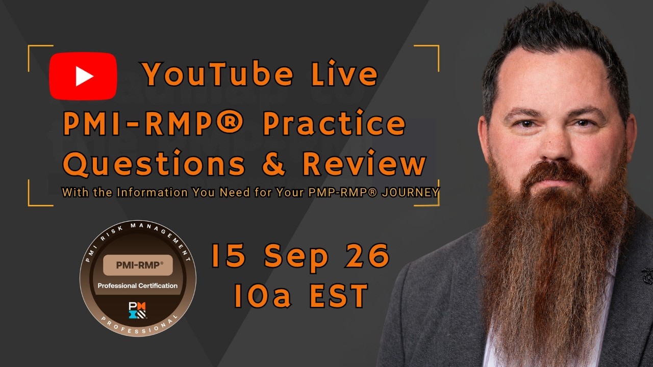 Live - PMI-RMP&reg; Practice Questions & Review