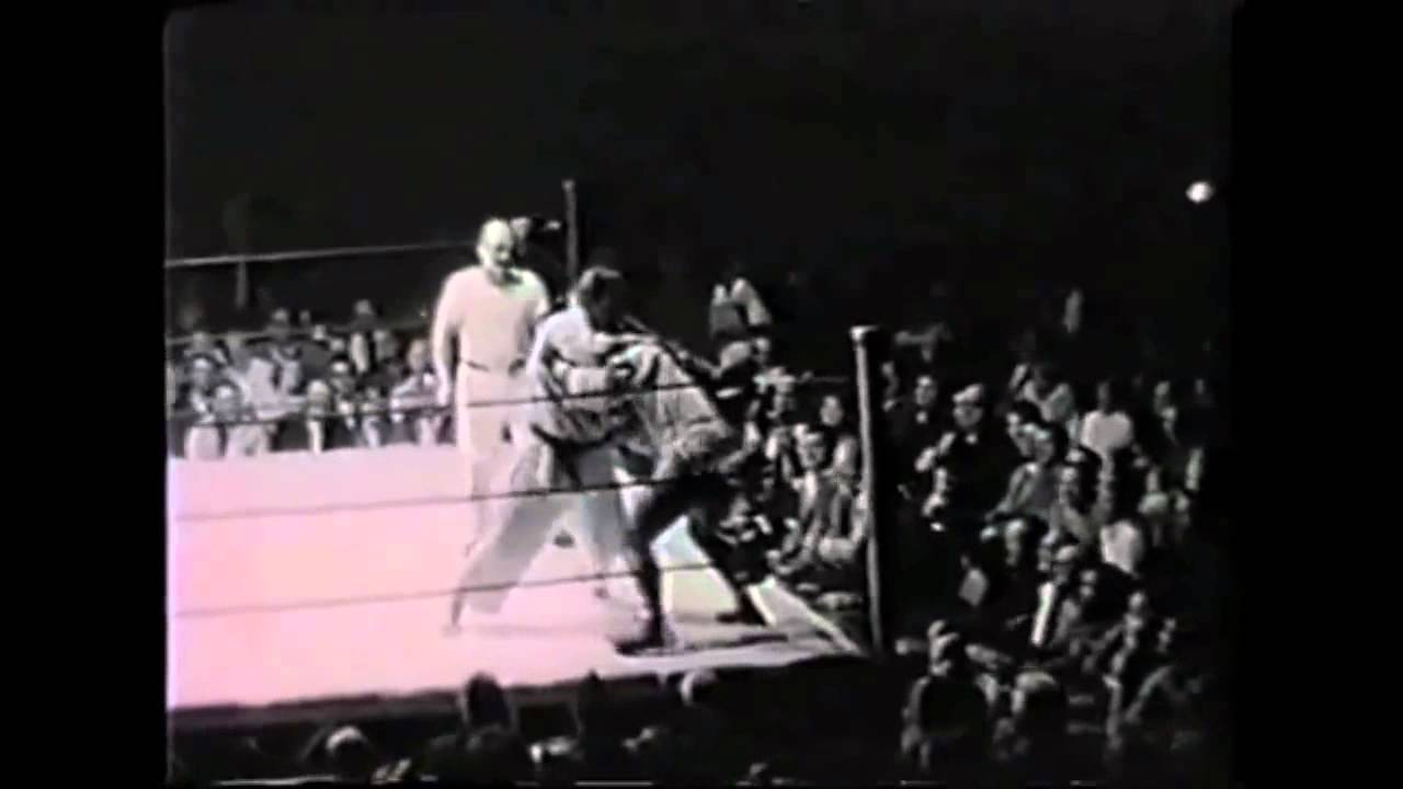 First televised MMA match in America - Gene LeBell vs Milo Savage