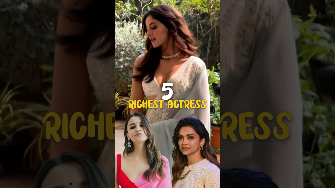 Richest Actress Of Bollywood Industry | #shorts #bollywood #bollywoodactresses #viralshorts