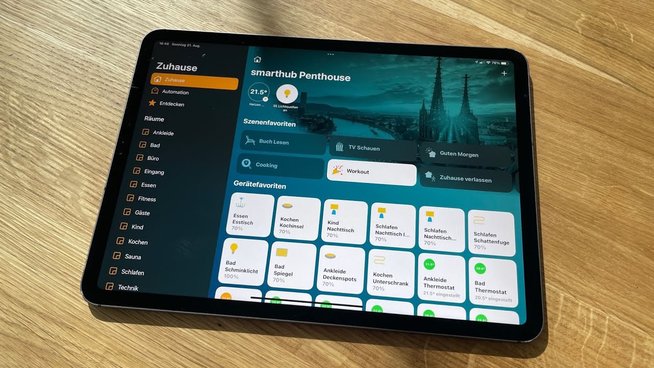 KNX Integration in Apple Home / HomeKit mittels 1Home Bridge | smarthub | smartes wohnen gmbh