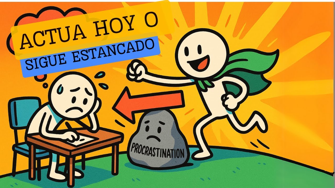 🚫 DEJA de PROCRASTINAR con Estos 7 PASOS INFALIBLES 💥 ¡Vence la Inercia y Recupera tu Vida!