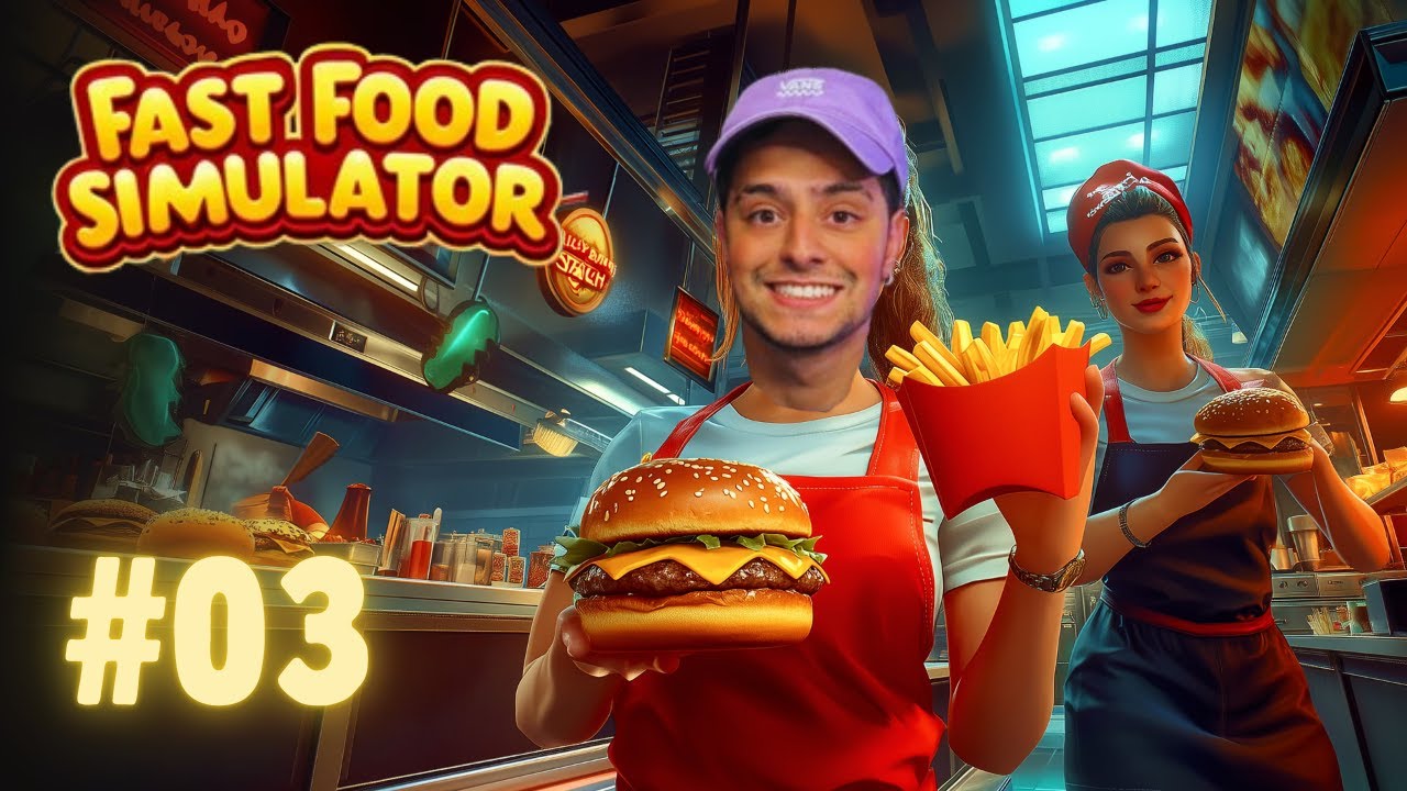 LOUD CORINGA JOGANDO FAST FOOD SIMULATOR - Parte #03