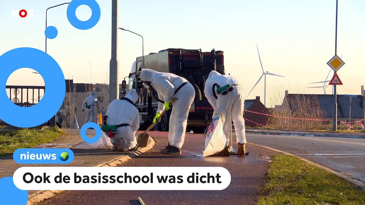 Hele woonwijk afgesloten door asbest