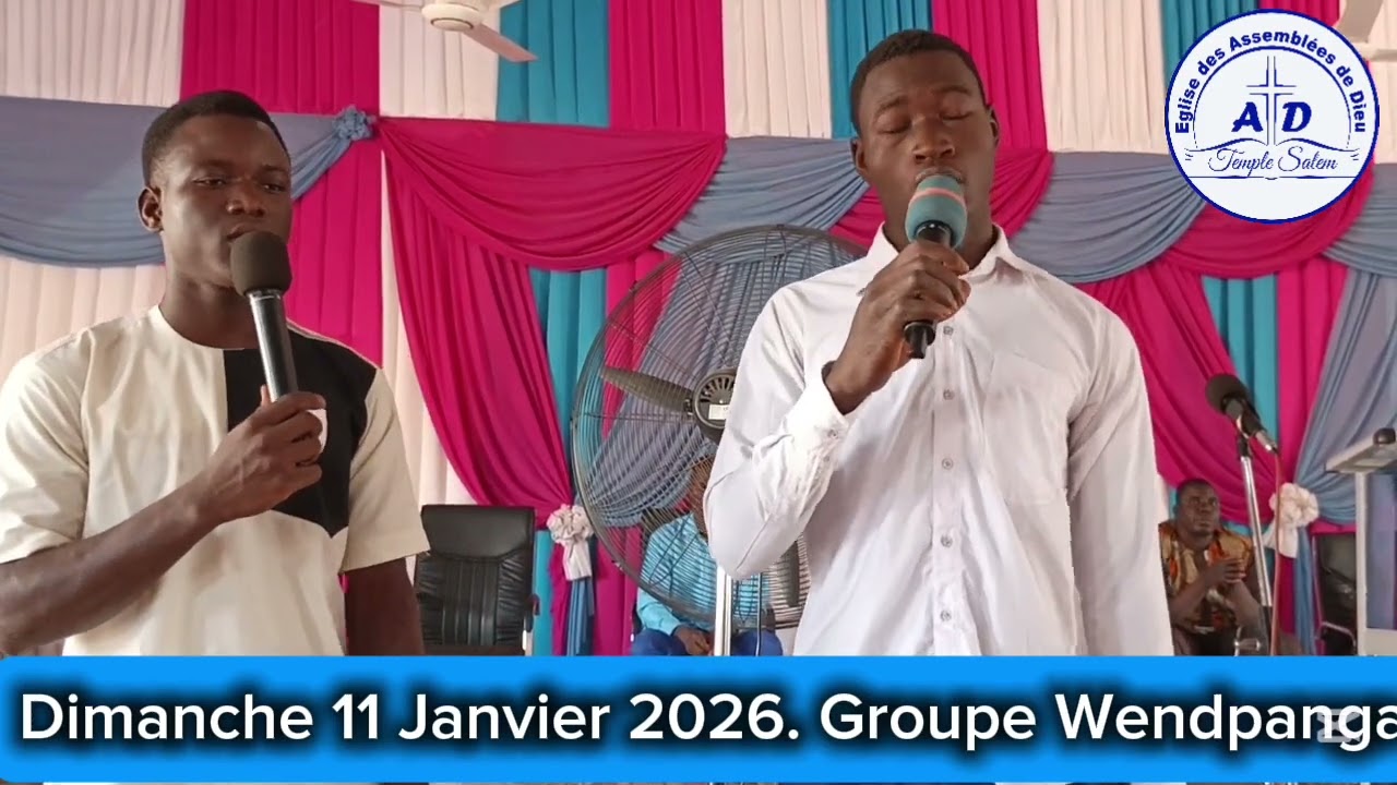 Dimanche 11 Janvier 2026. Groupe Wendpanga