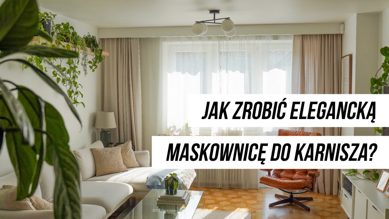JAK ZROBIC ELEGANCKĄ MASKOWNICĘ DO KARNISZA?