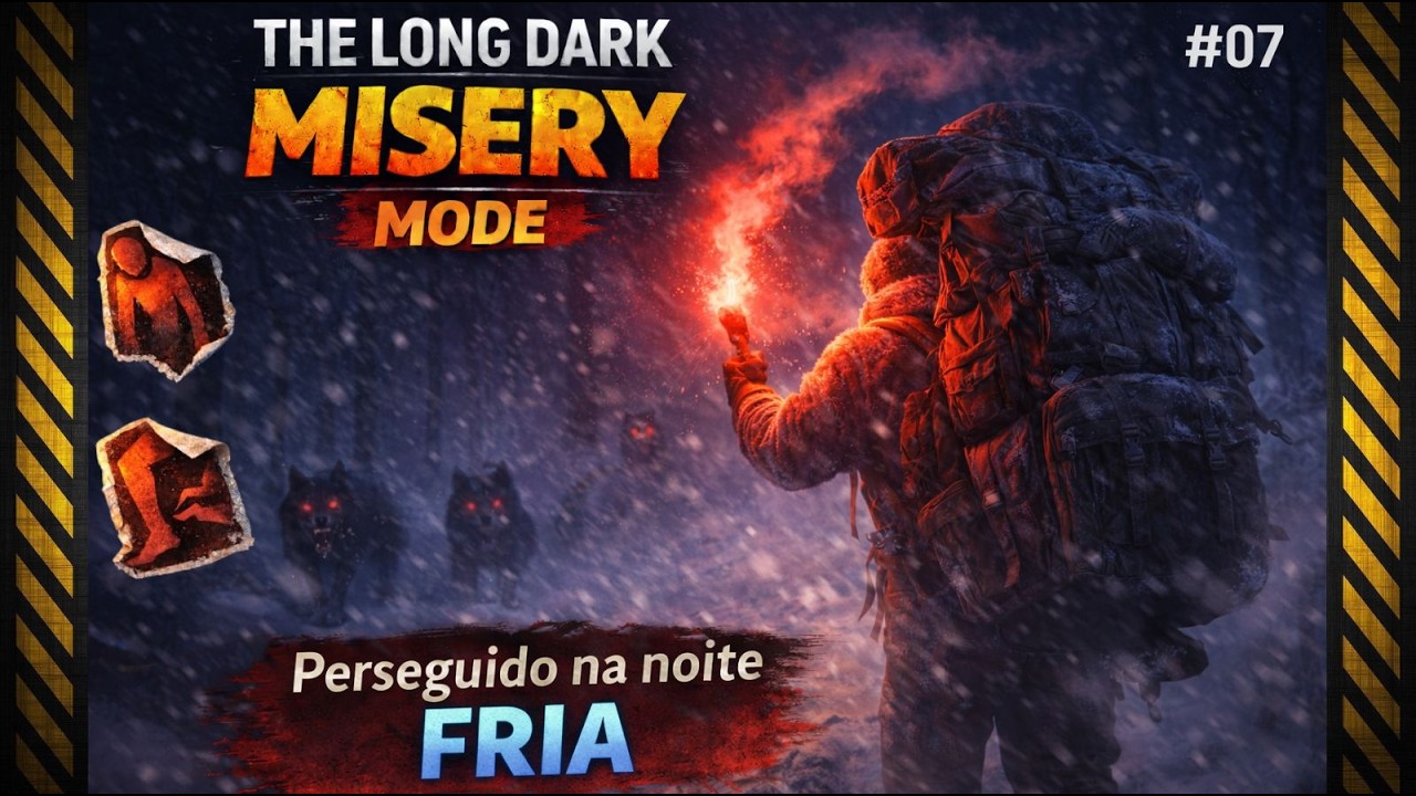 The Long Dark | Modo Misery | - No Commentary - Cansado, sobrecarregado e Perseguido  EP07