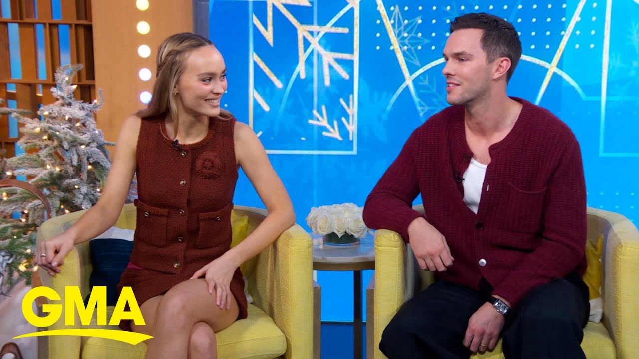 Lily-Rose Depp, Nicholas Hoult dish on 'Nosferatu'