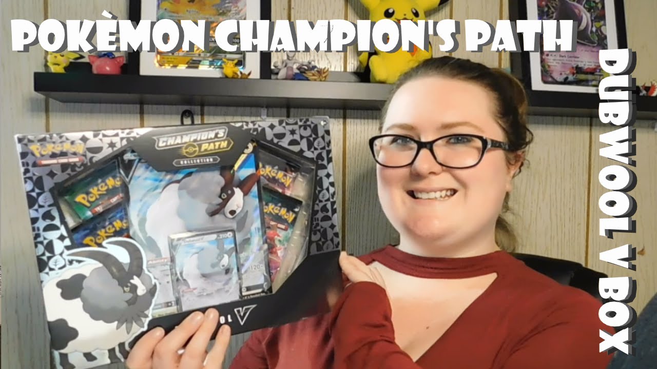 Unboxing a BRAND NEW Pokemon Champion's Path Dubwool V Box! | What awesome cards did I get today?