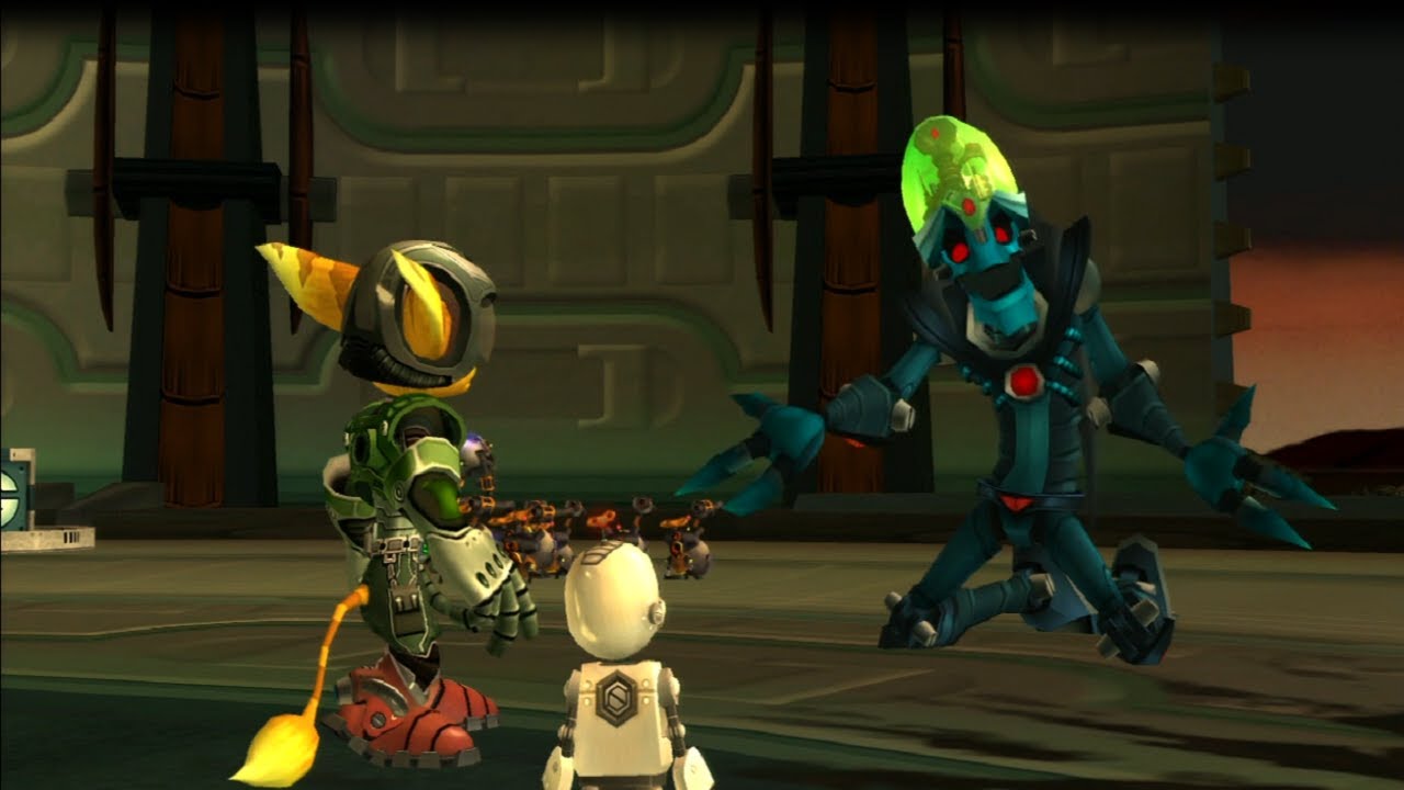 Ratchet & Clank: Up Your Arsenal (PS3-HD) Boss: Nefarious (Final Boss) HD 720p