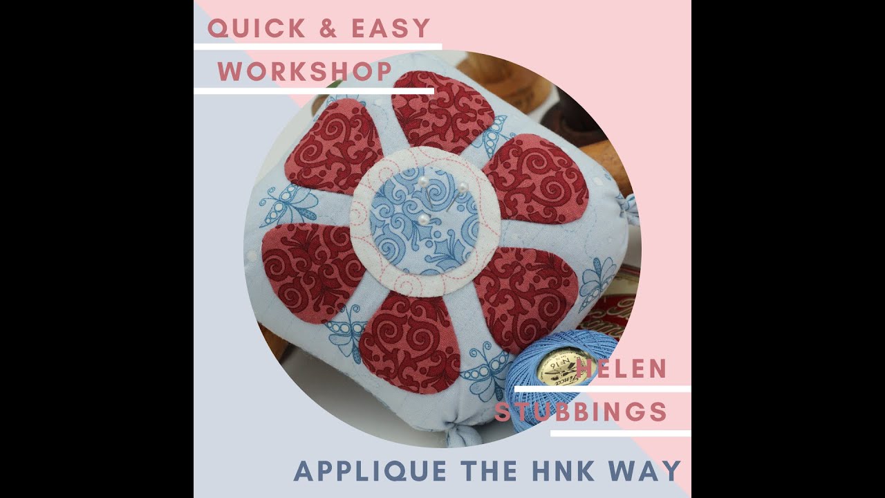 HNK Mini Class: Glue Stick Appliqué | Gluestick Applique Technique Using HNK Applique Paper