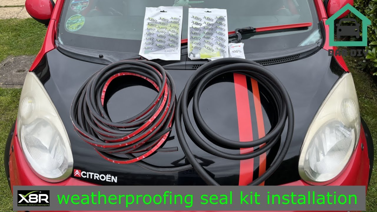 X8R Weatherproofing Seal Kit Installation