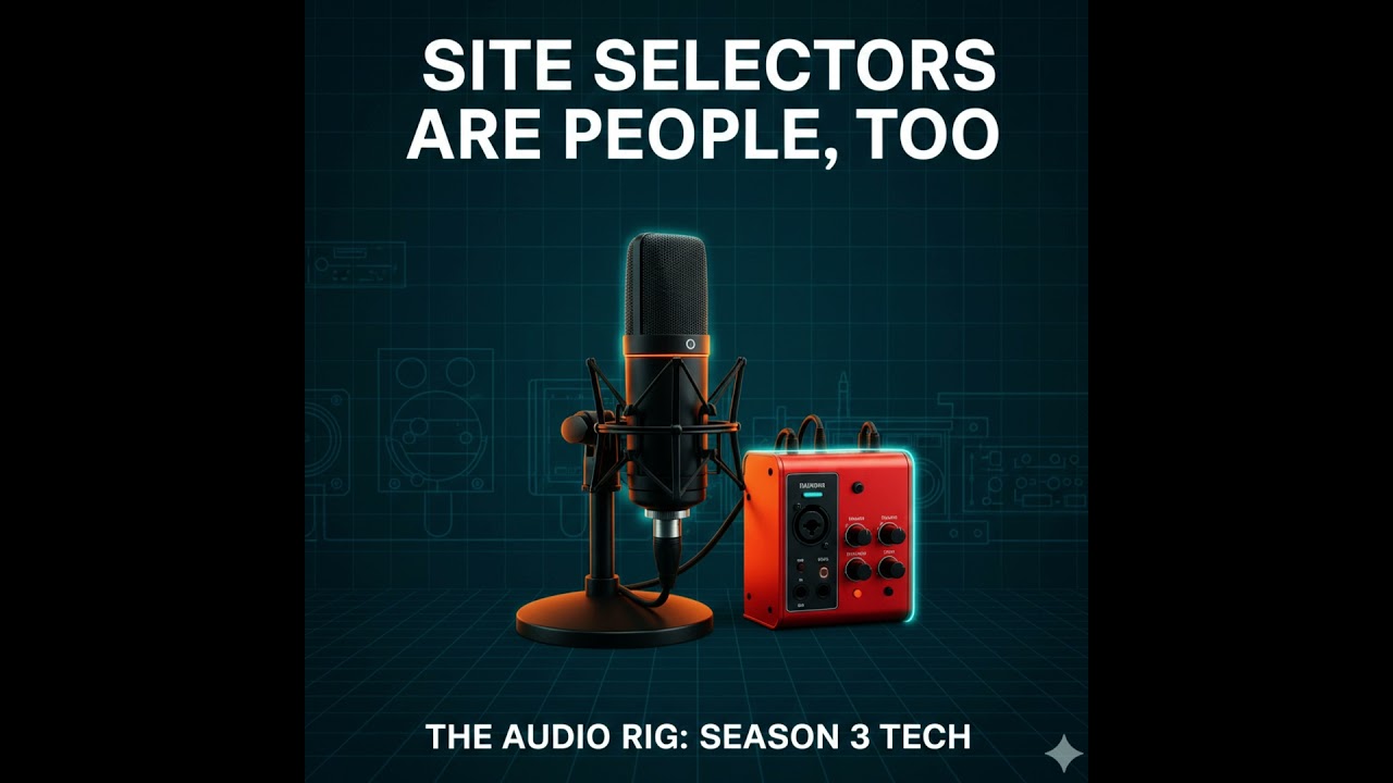 Podcast Production for Professionals: The Audio Setup Behind a Site Selection Podcast