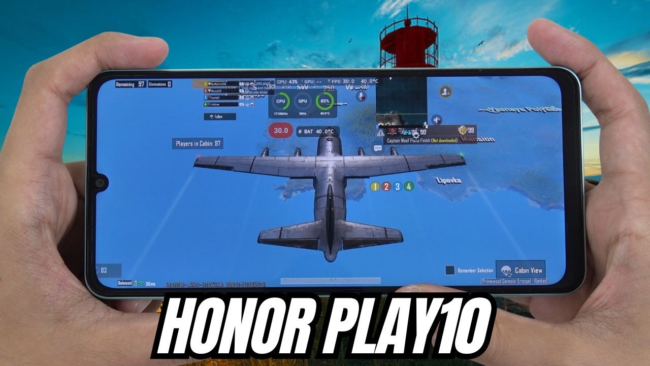 HONOR PLAY10 Test Game PUBG MOBILE | Helio G81