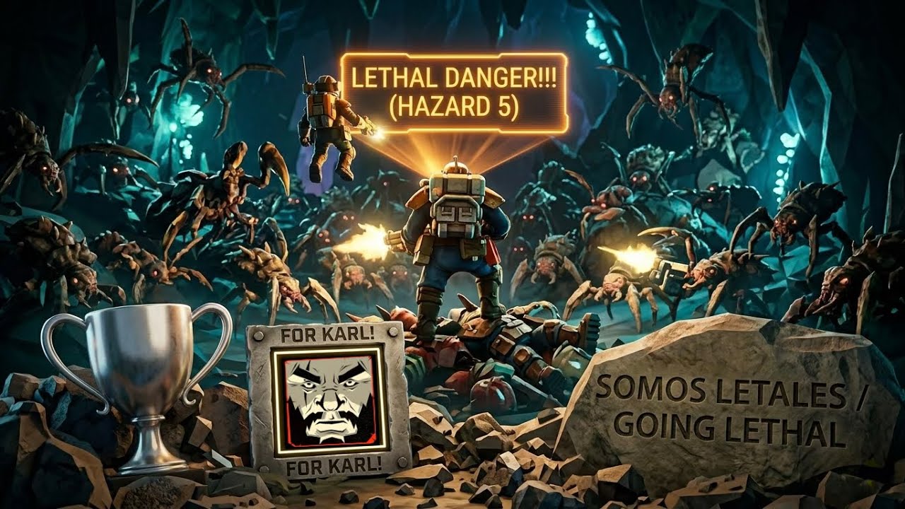 Deep Rock Galactic ,🏆: Going Lethal / Somos letales | Trophy Guide 