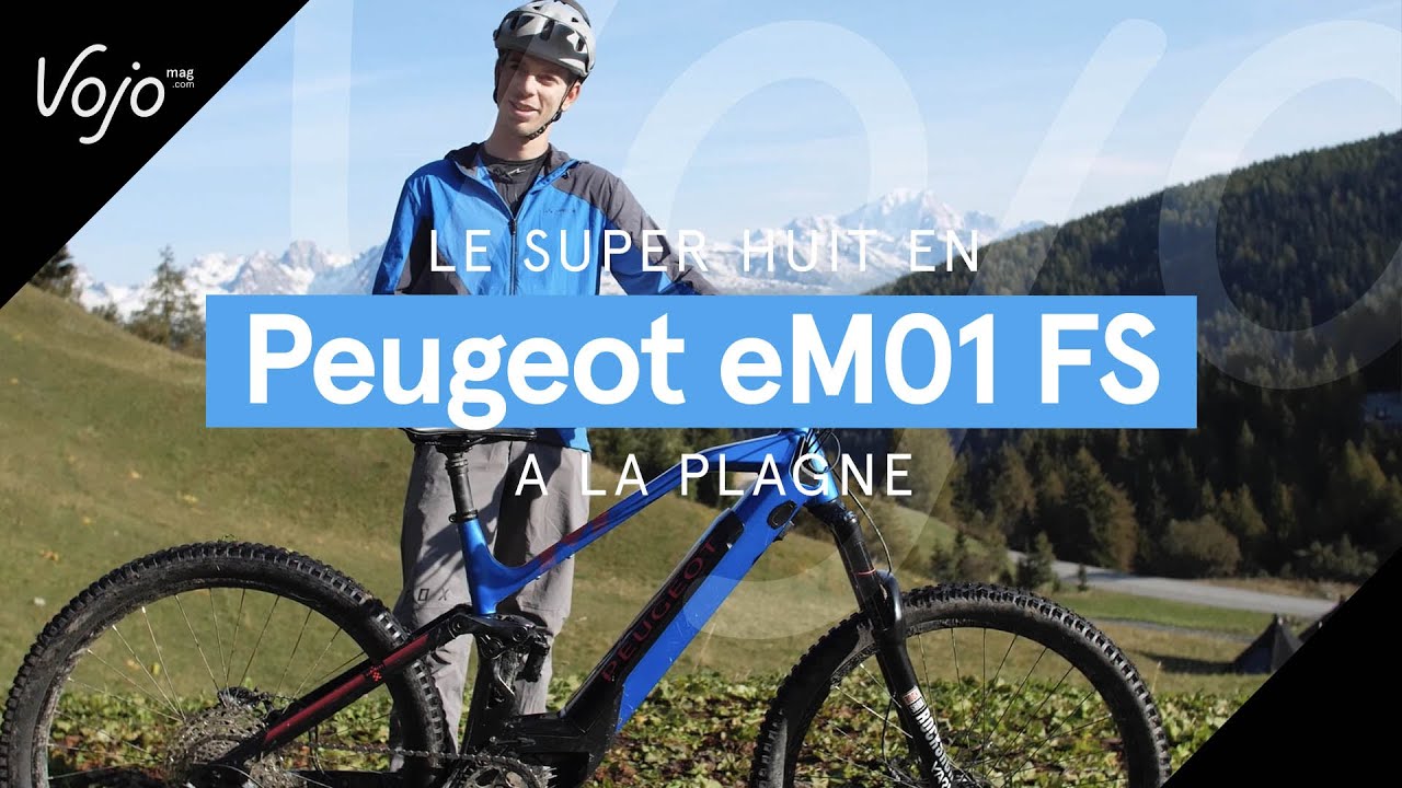 Découverte | Le Super Huit à La Plagne en Peugeot eM01 FS