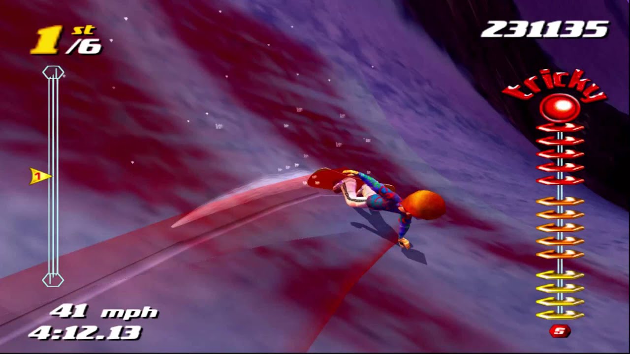 SSX Tricky - Eddie World Circuit ~ Elysium Alps Race