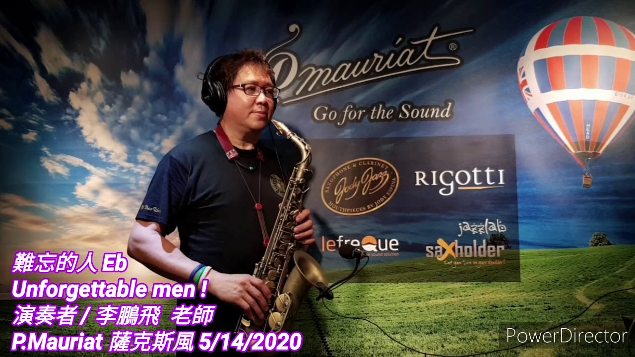 難忘的人(旅笠道中) Alto saxophone 薩克斯風 by Kenny Lee 大飛(現場影音同步錄製)