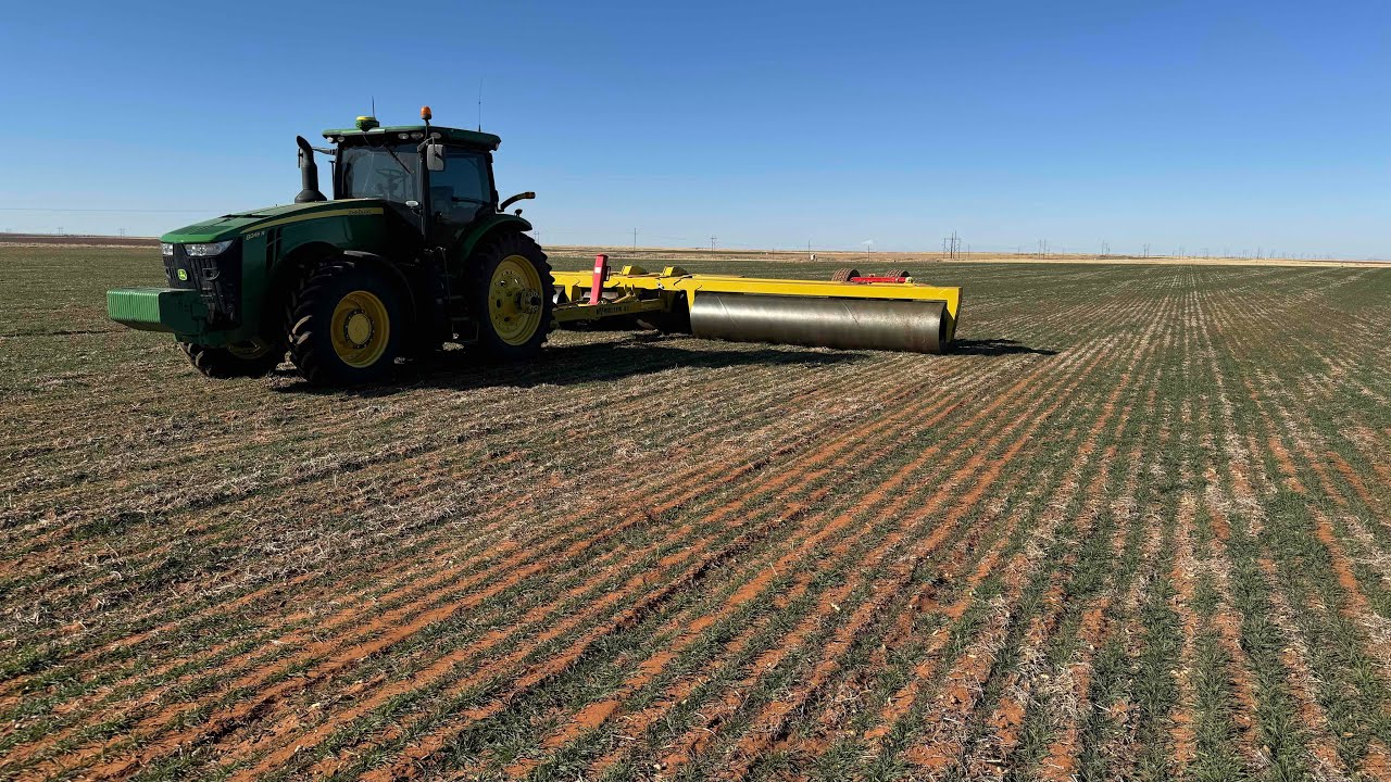 First Day With the New Land Roller
