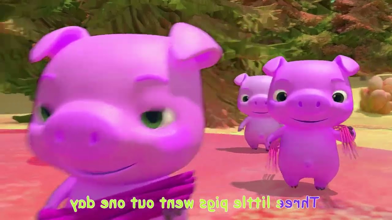 Three Little Pigs walking like a Boss || Sparta Pitch || Sponsored by : Ecuavisa Csupo  Extended