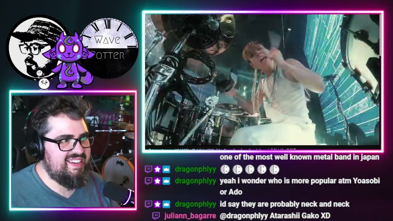 Crossfaith's Drummer with Yoasobi LIVE 'Idol'