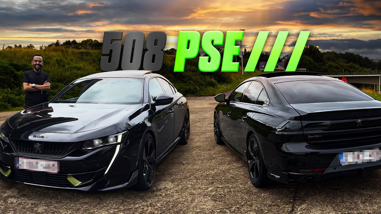 Peugeot 508 PSE ! La française la plus puissante ! 🇫🇷🖤