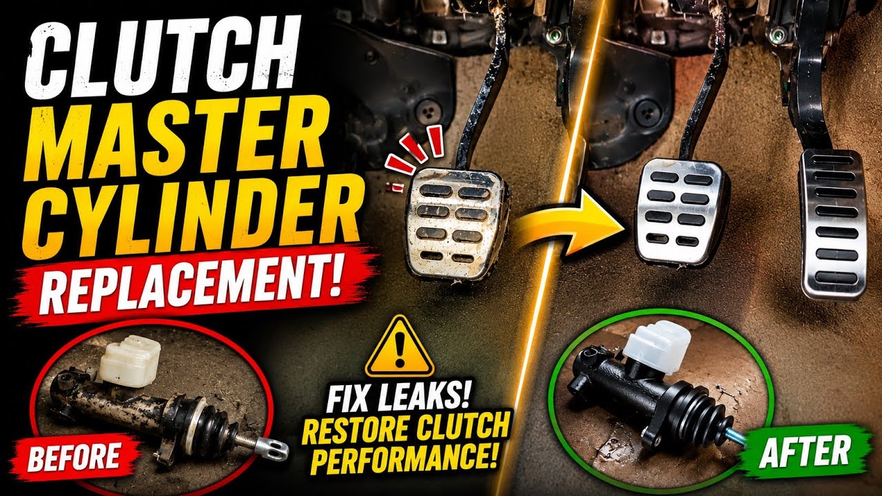 VOLKSWAGEN CLUTCH MASTER CYLINDER REPLACEMENT