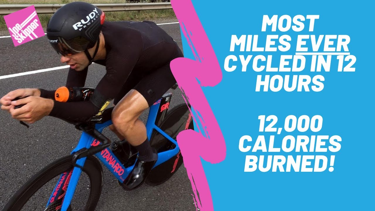 Most miles EVER cycled in 12 hours! | 12,000 calories burnt and a new record