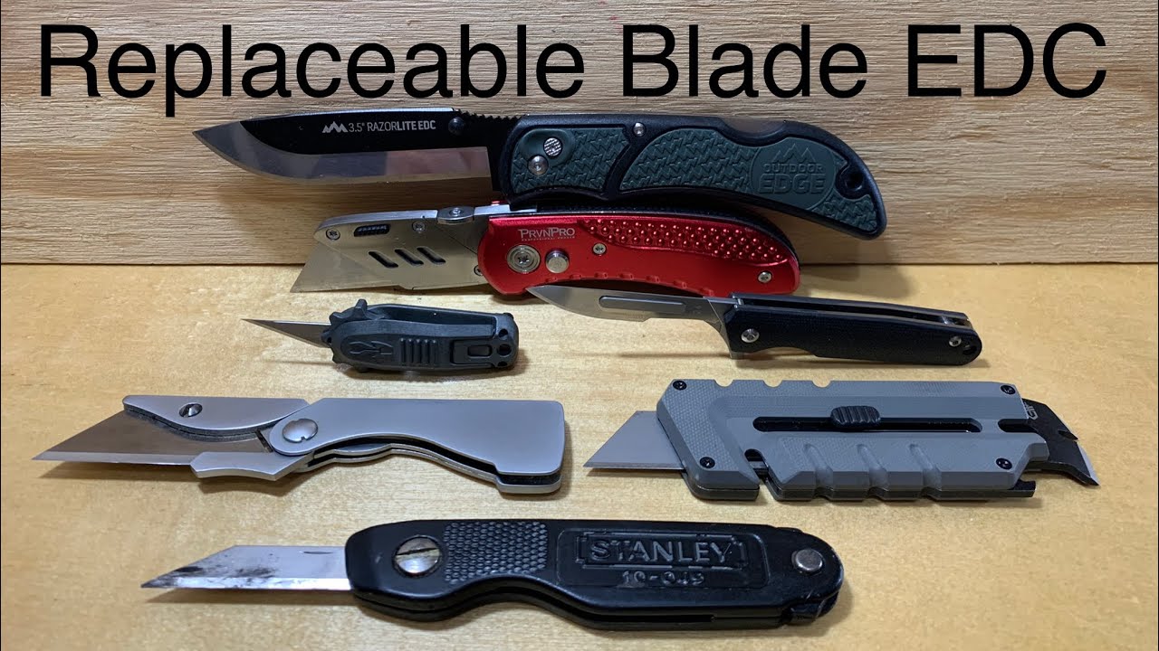 [62] Replaceable Blade EDC Knife Reviews