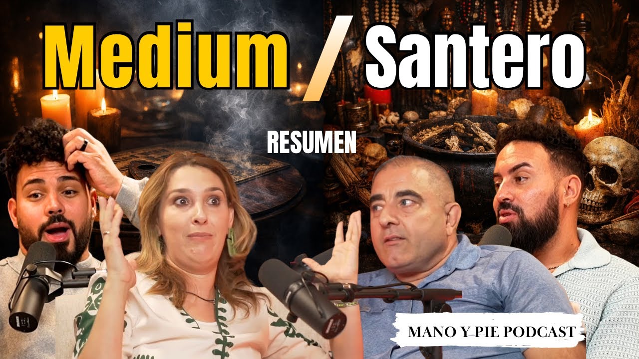 Espiritualidad sin filtros: médium y santero| Religión Yoruba| Mano y Pie Podcast