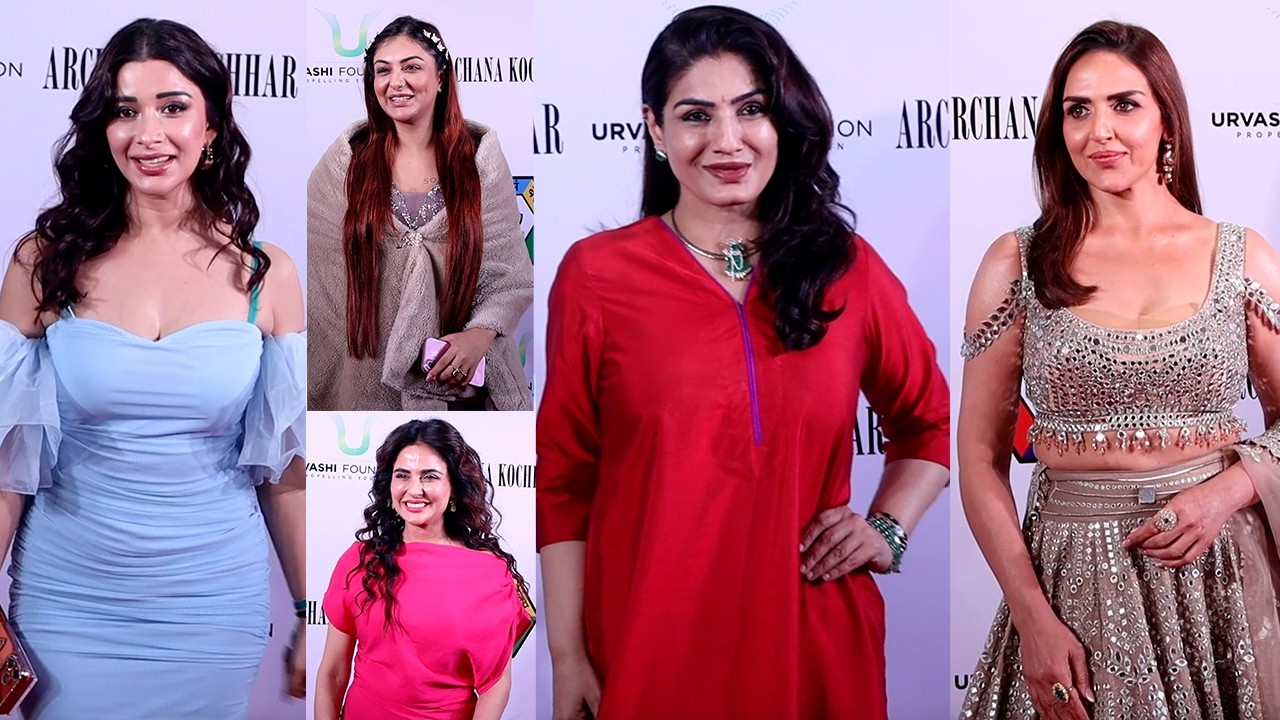 Archana Koshana’s Pillars Of Humanity: Raveena Tandon,Esha Deol,Khushi Mukherjee,Nyrraa Banerji