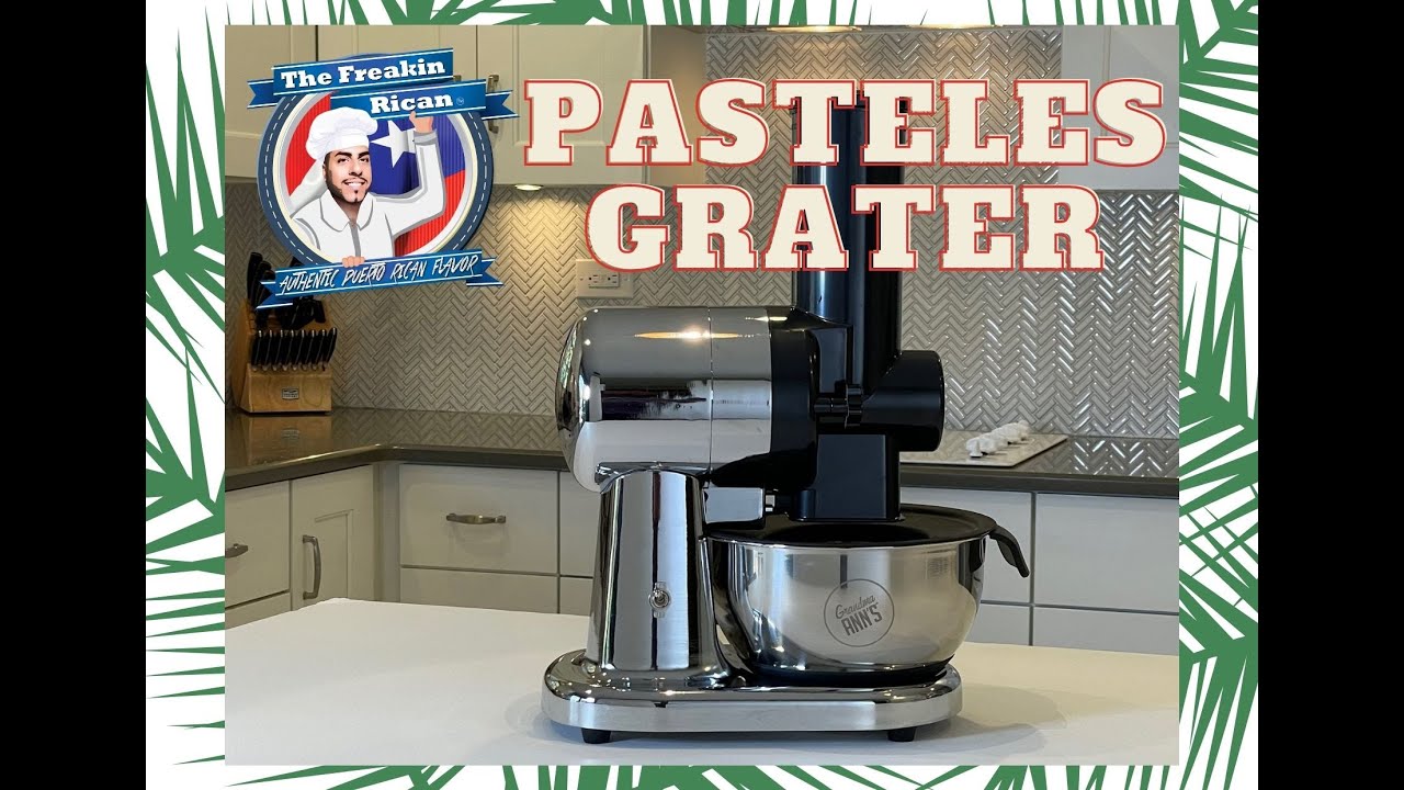 Pasteles Machine Grater 2021. For Bananas, Potatoes and more !!!